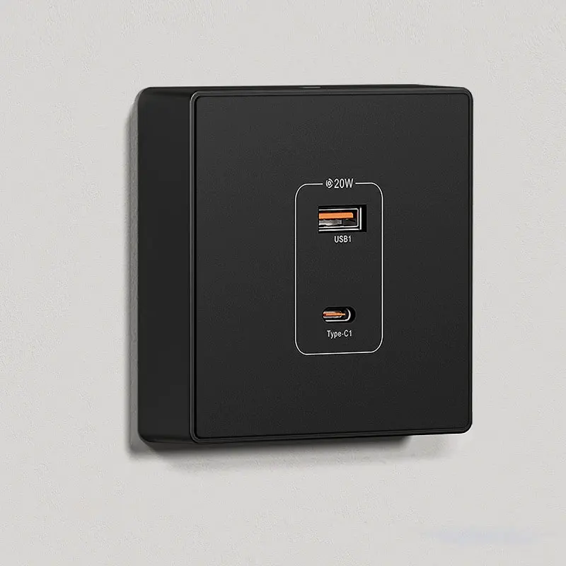 

Скрытая настенная USB панель для быстрой зарядки CXFG