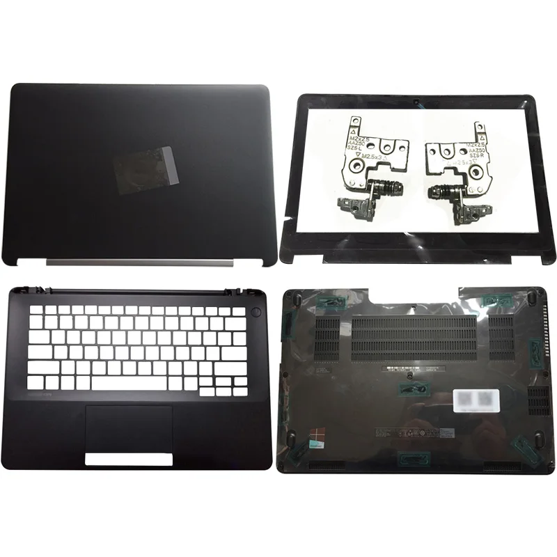 

For DELL Latitude E7270 Series 05G9NG 02YPVG 0P1G5D 04K42M Laptop LCD Back Cover/Front Bezel/Hinges/Palmrest/Bottom Case