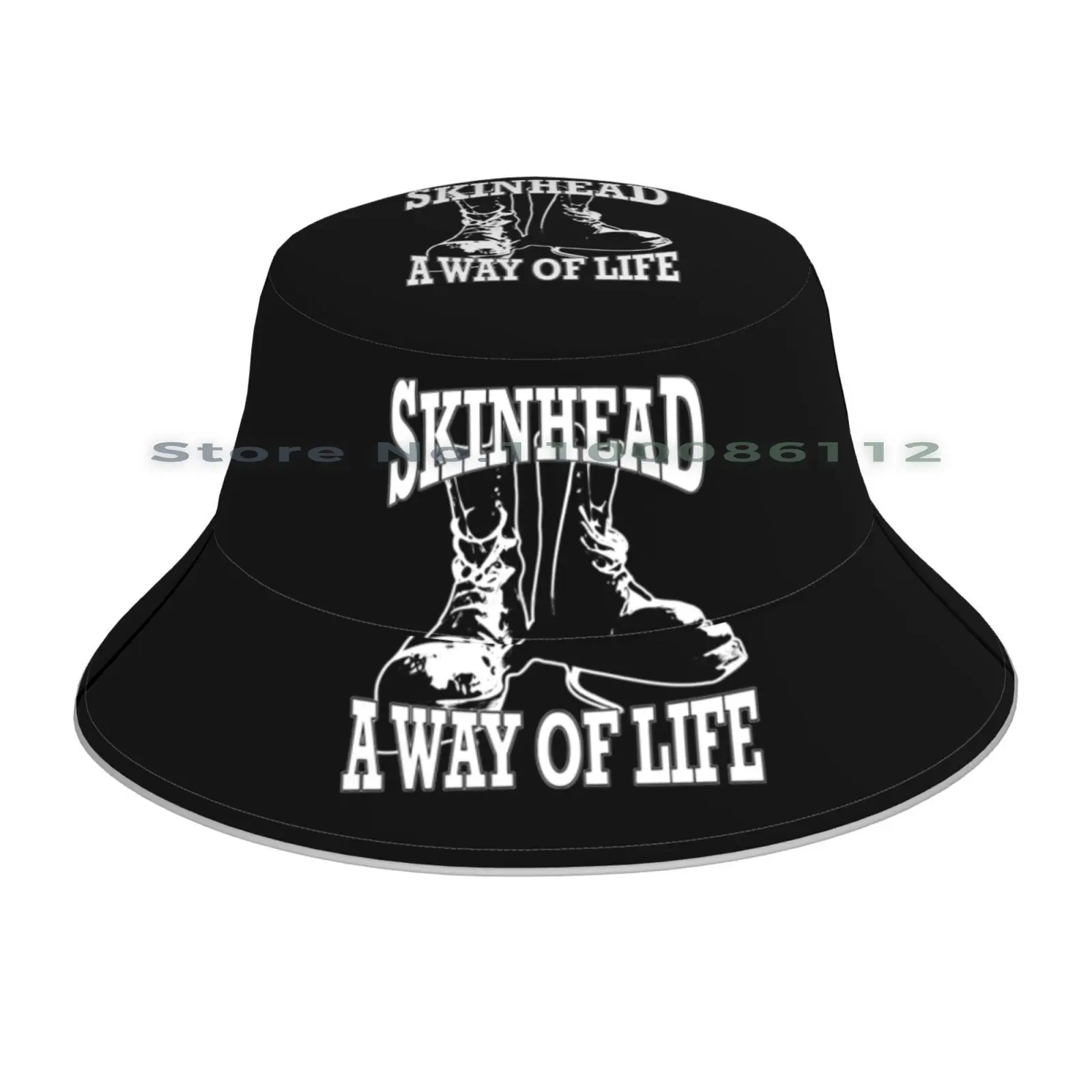 Вязаная Шапка-бини Skinhead трикотажная шапка комбинация комбинированного кроя