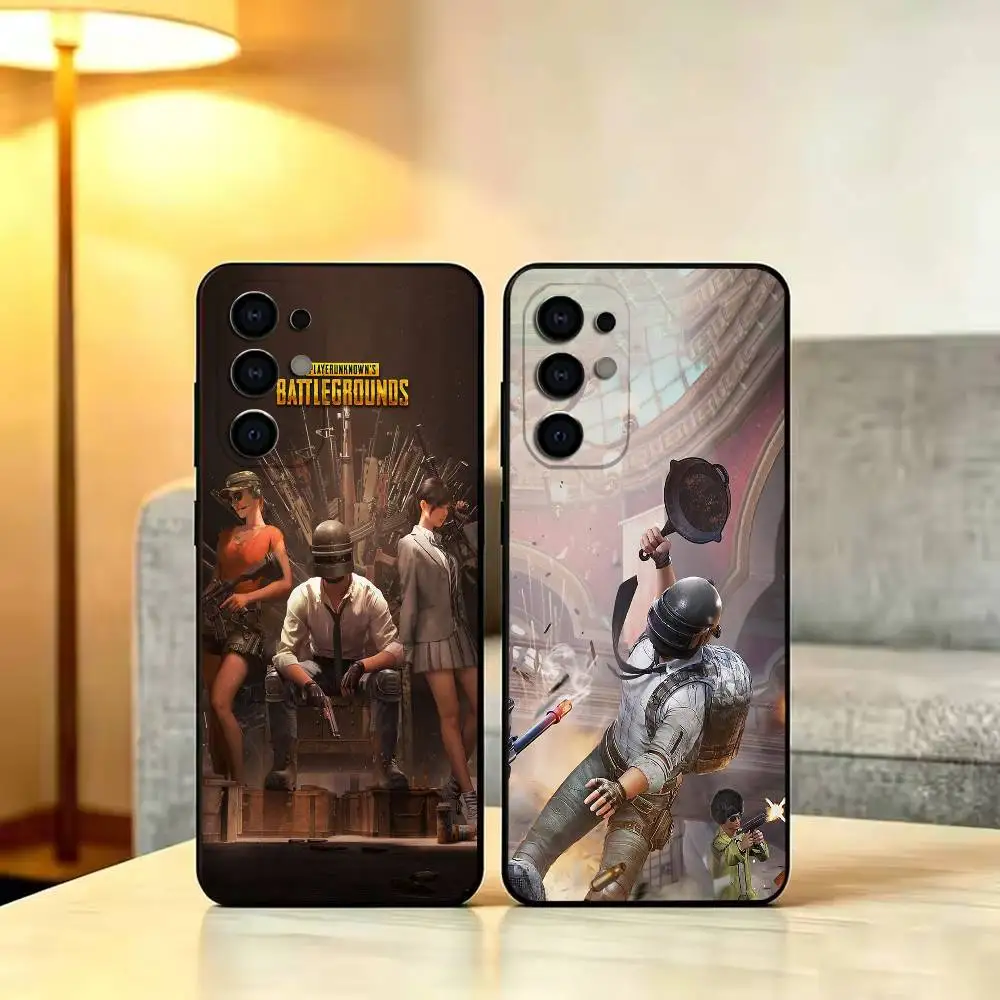 Фото Чехол для телефона C-Chicken game-P-PUBG-G для Samsung S 25,24,23,22,30,21,10,9,Ultra,Plus,Lite,FE,4,5 G, мягкий черный чехол №1