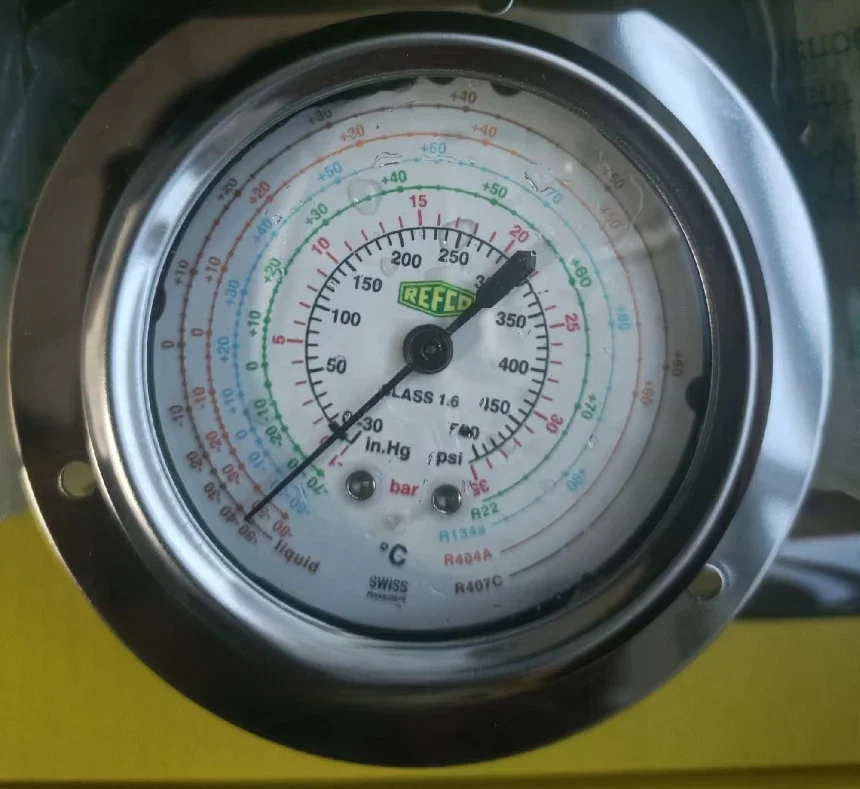 Для REFCO ++ MR-305-DS-multi-35BAR-HS 4687574 Манометр хладагента оригинальный новый 1 шт.