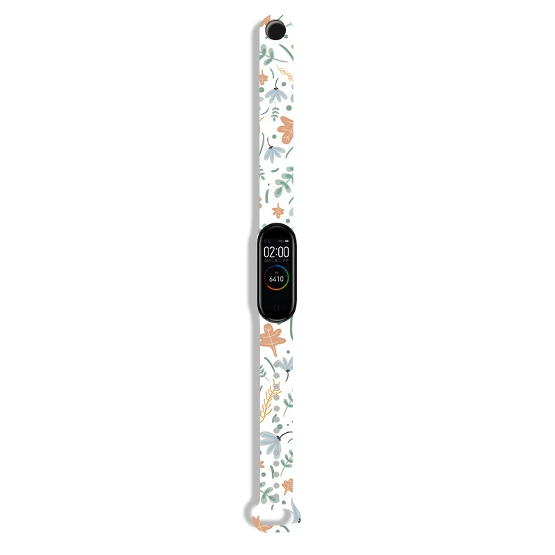 Ремешок для смарт-часов Xiaomi Mi Band 7 6 5 4 цветной браслет band 3 мужские и женские
