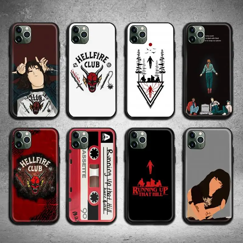 

Eddie Munson Stranger Things 4 Phone Case For iphone 14 13 12 11 Pro XS Max 8 7 Plus X XR cover