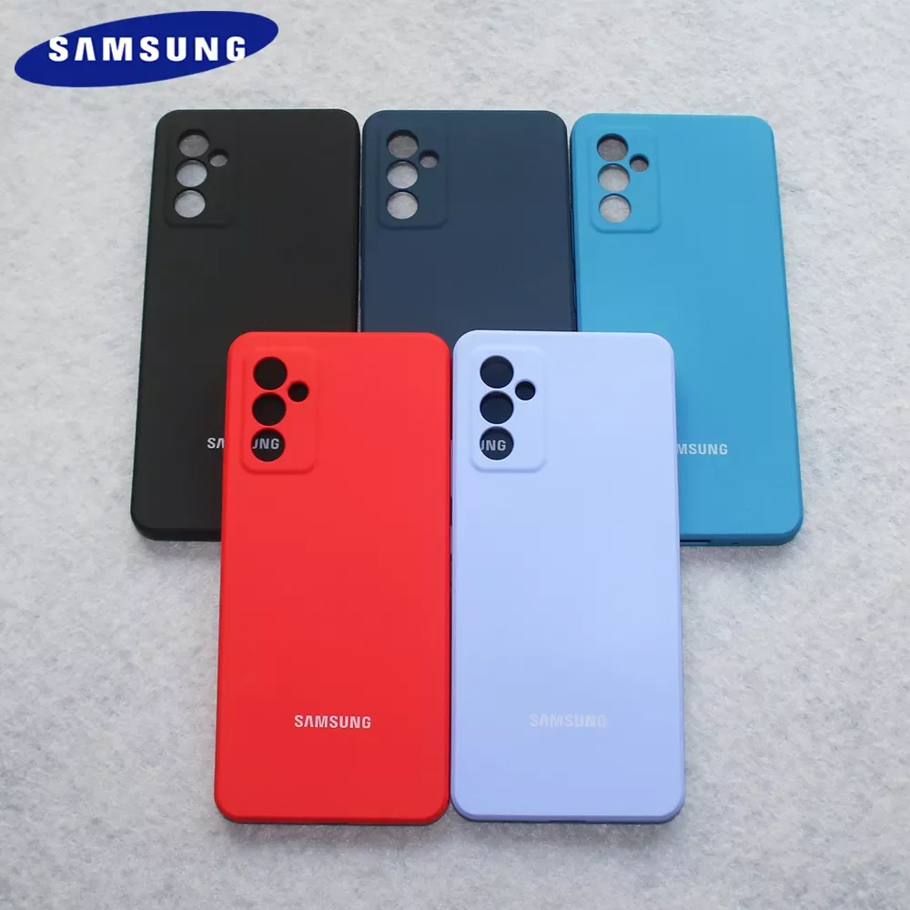 

S22 Ultra Case Samsung S21 S20 Plus Ultra A22 A32 5G 4G A12 A82 A52 A72 Soft-Touch Silicone Cover Full Protection For S20FE S22+