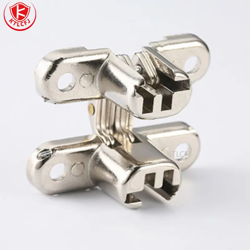 

cross hinge stainless steel folding invisible hinge concealed installation cabinet hardware