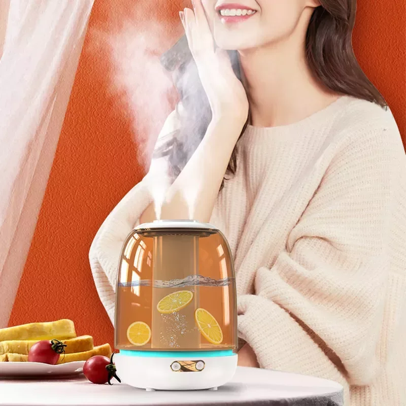 

NEW2023 Double Spray Humidifier Essential Oil Diffuser Ultrasonic Fog Mist Maker Essential Oil Diffuser For Home Office Baby Roo