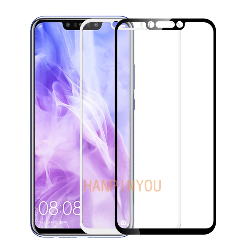 Для Huawei Nova 3/3i/P Smart + Plus 6 3 дюйма полное покрытие закаленное стекло 9H 2.5D Премиум
