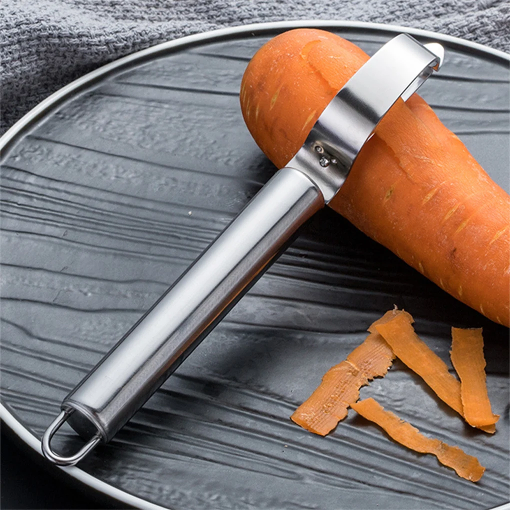 

Creative Fruit Vegetable Peeler Stainless Steel Potato Cucumber Peeling Knife Sharp Scraper Planer Home Kitchen Gadgets