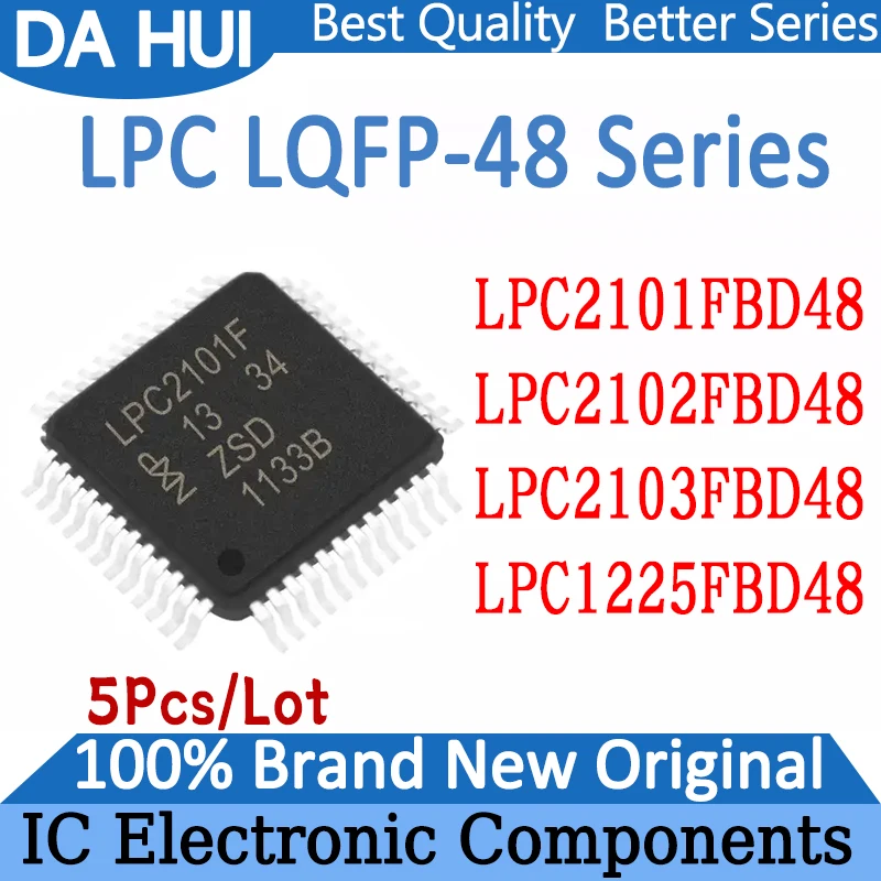 

5 шт./лот LPC2101FBD48 LPC2102FBD48 LPC2103FBD48 LPC1225FBD48 LPC2101FBD LPC2102FBD LPC2103FBD LPC1225FBD LPC ИС MCU Чип LQFP-48