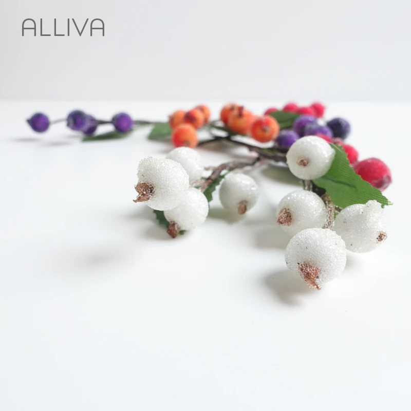 Розничная продажа Бесплатная доставка струны ALLIVA из пенопласта и ягод имитация