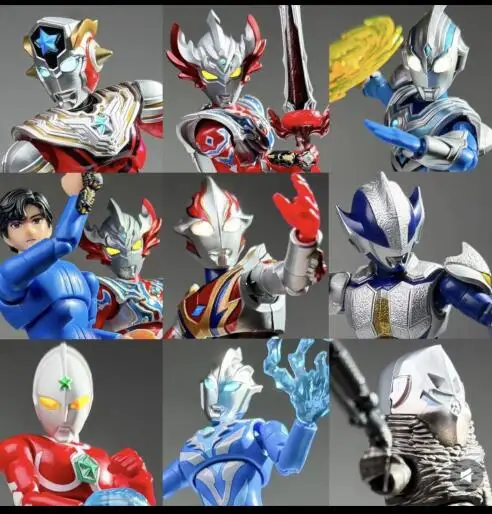 Фото Новинка: Серия Blokees Ultraman Heroes S, том 3, сборная фигурка Blazing Brave Taiga |   Детская развивающая сборная игрушка №4