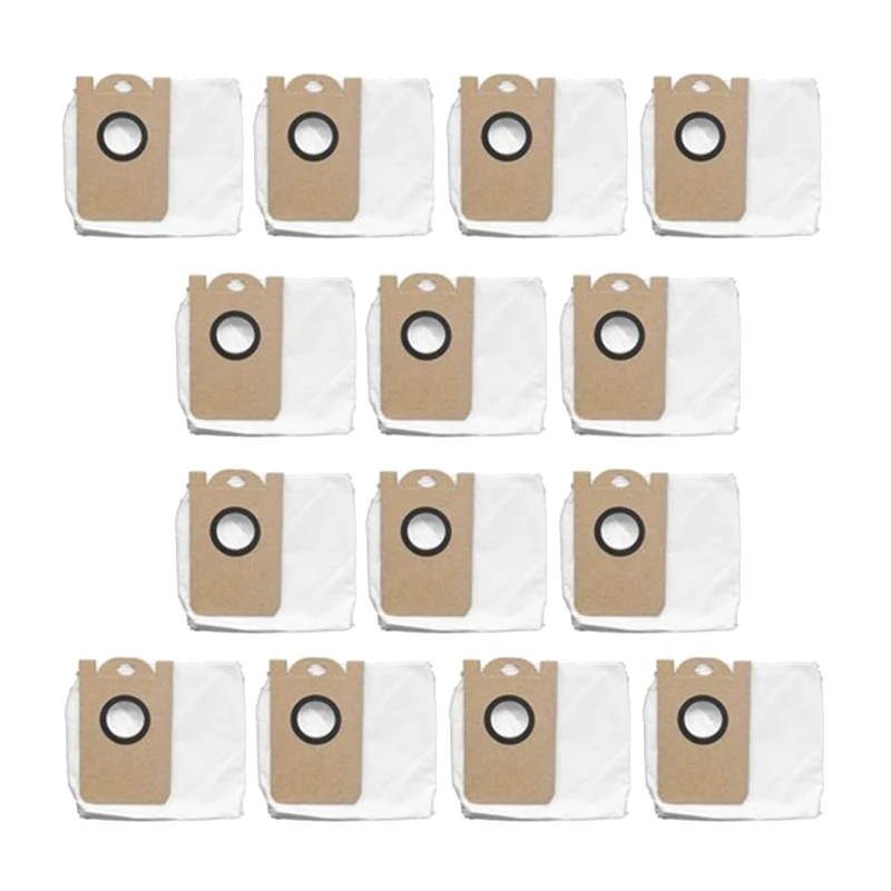 

14Pcs for VIOMI S9 Robot Vacuum Cleaner Dust Bag Cleaner High Capacity Leakproof Dust Bag Replacement Parts Kits