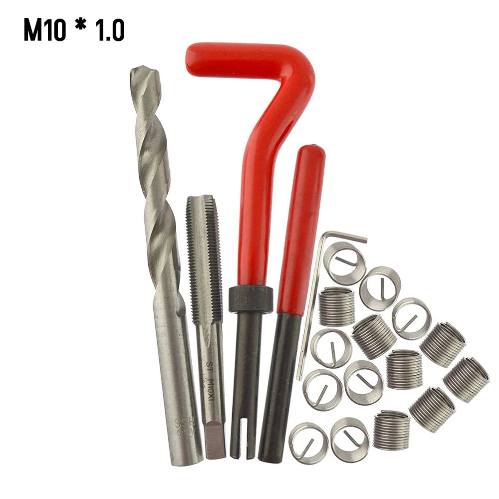 

Комплект вставок для ремонта метрической резьбы M5 M6 M8 M10 M12 M14 Helicoil Car Pro Coil Tool