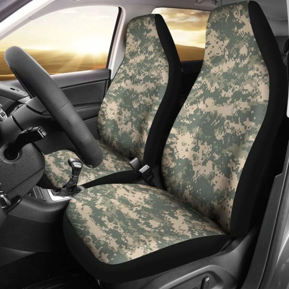 

Acu Digital Camo Car Seat Cover,Pack of 2 Universal Front Seat Protective Cover