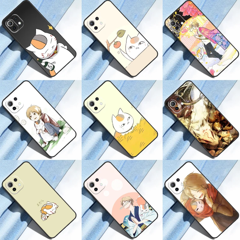 Чехол Нацумэ Yuujinchou Nyanko Sensei для POCO F5 Pro F3 F4 X4 GT M5s M4 X3 X5 Pro, чехол для Xiaomi 11T 12T Pro 12X13 Lite