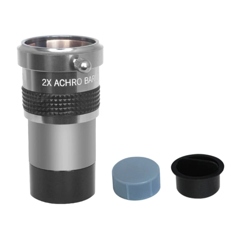 

Upgraded 2x Barlow Lens Achromatic Part for telescope Eyepiece Enhances Your Celestials Viewing Experience