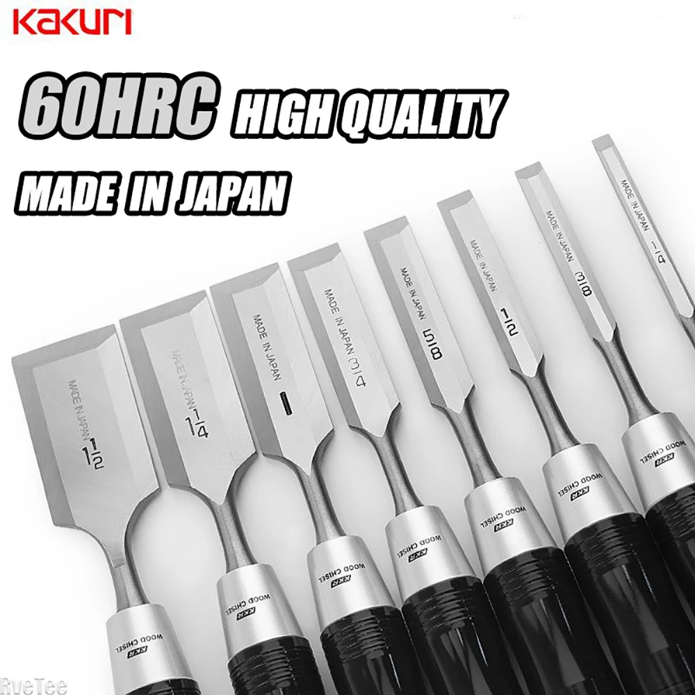 

Долото KAKURI из высокоуглеродистой ванадиевой стали 60HRC для плотника