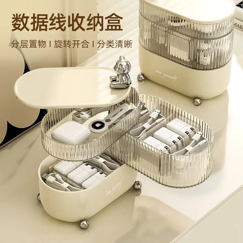 

Кремовый кабель для зарядки и передачи данных, блок питания, зарядный кабель, Стандартная зарядка, сортировка, обмоточное устройство, настольный кабель м