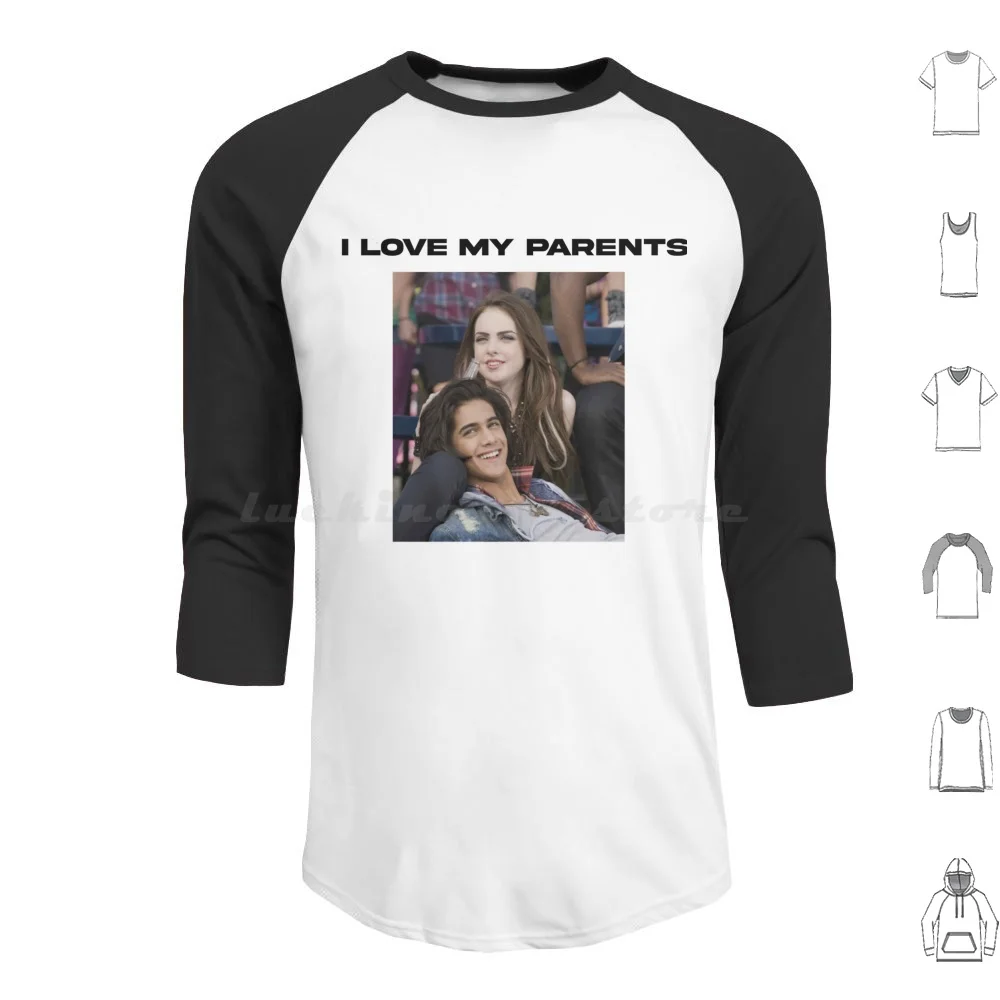 Фото Толстовки I Love My Parents-Jade And Beck From с длинным рукавом Jade West Beck I Love My Parents Icarly Funny Meme Tori Vega №1