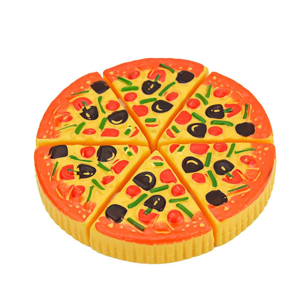 

Pretend Play Plastic Baby Toy Educational Children Cutting Pizza Food Kids
