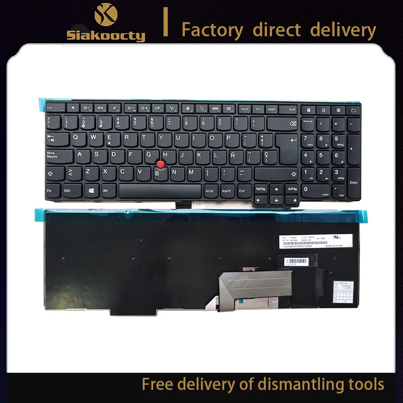 

Клавиатура испанская для Lenovo Thinkpad E531 E540 L540 SP Teclado