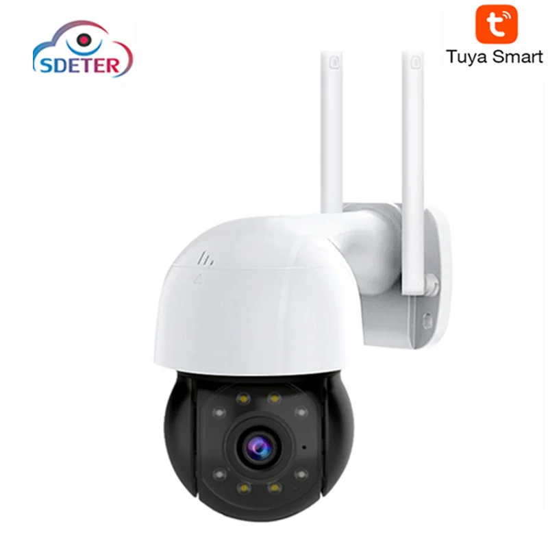 

Sdeter 5MP Tuya Camera 10X Zoom IP Camera Wireless Wifi Camera Outdoor Video Surveillance Camera With Wifi 1080P 3MP Webcam