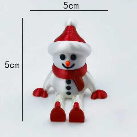 Рождественские фигурки из пластика