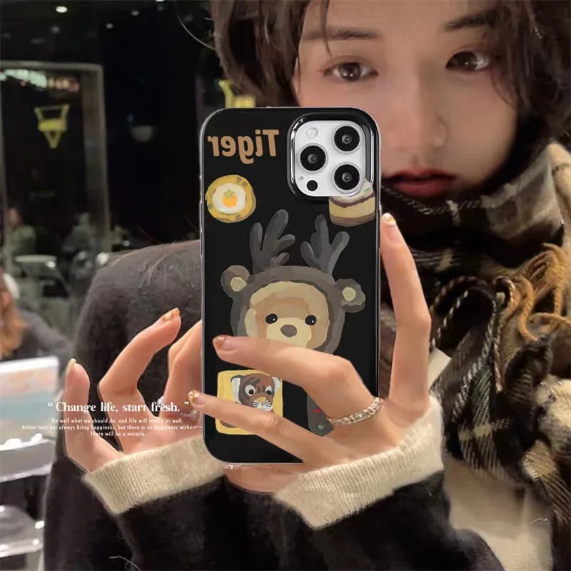 

Tiger Case For Huawei P20 P30 P40 P50 Honor 50 SE 20 7A 7C 9X 9A 8X 8S Lite 10i 20i Nova 9 7 8i 6 5T Phone Cover Bumper Coque Fu