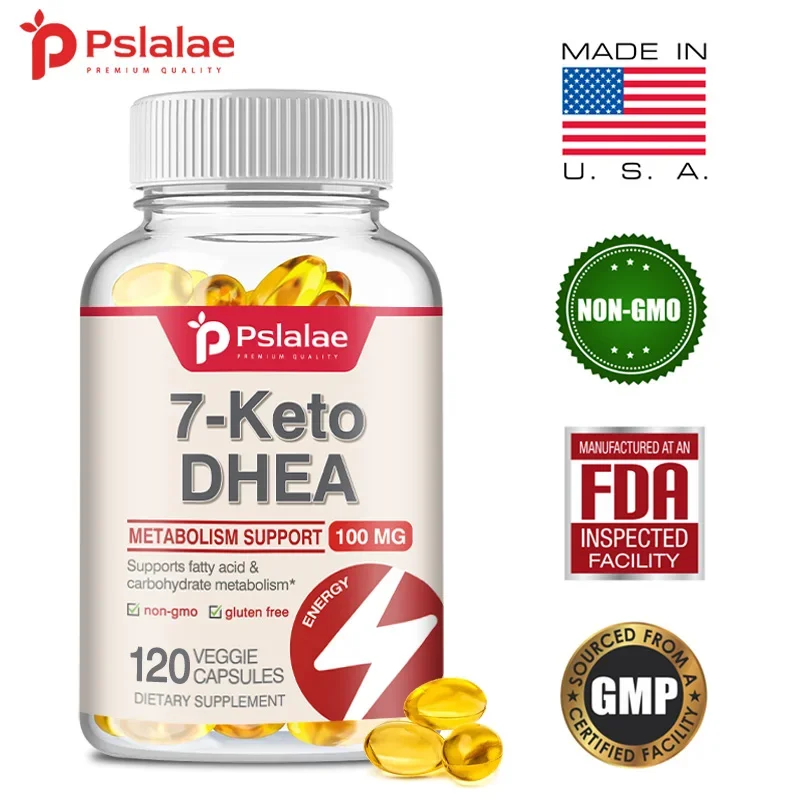 

7-Keto DHEA Capsules 100 Mg - Metabolism Boosting, Healthy Aging Support