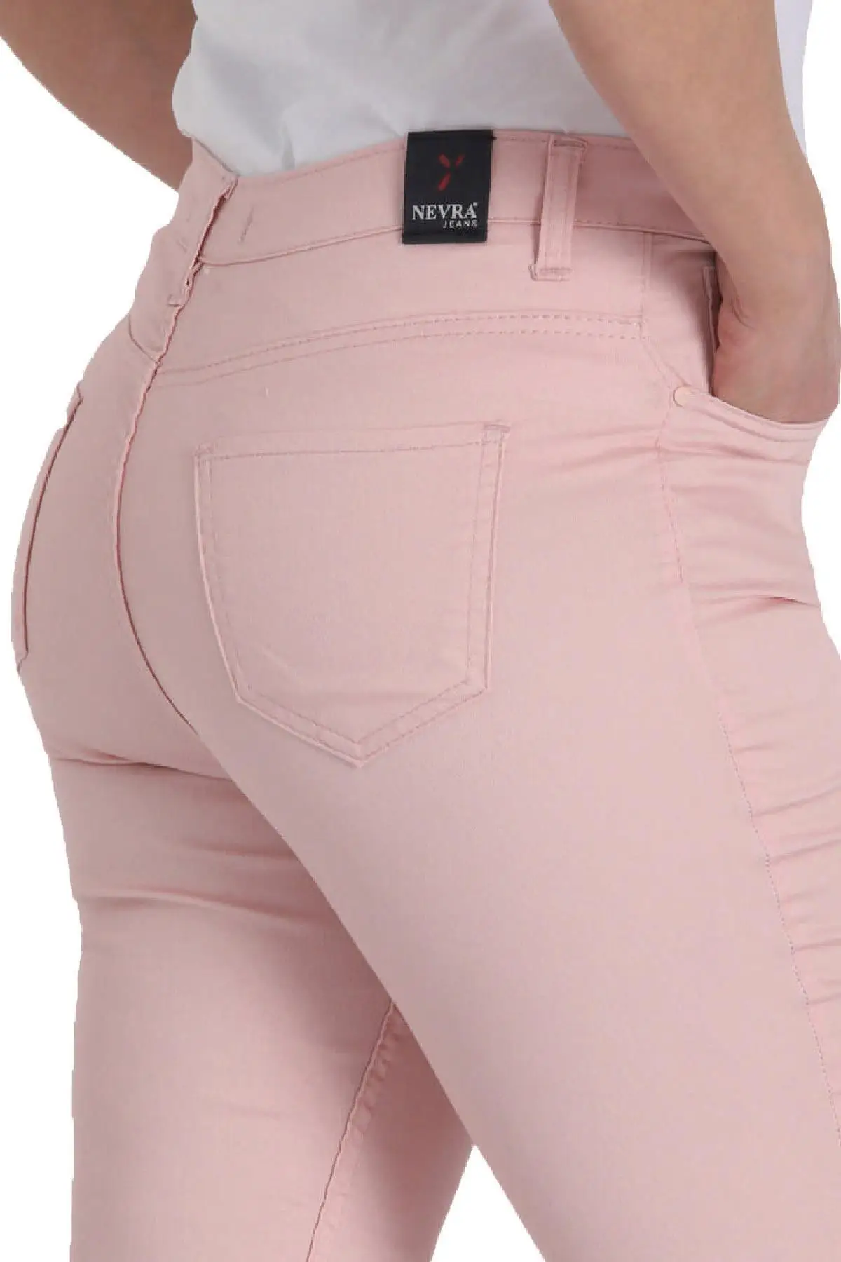 Женские брюки из парусины с нормальной талией|Брюки| |