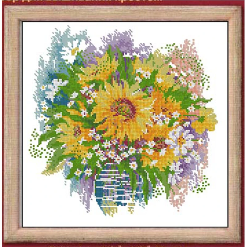 

6467 Cross Stitch Kits Cross-stitch Kit embroidery Threads for embroidery Set Christmas Crafts for adults Embroidery needles