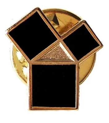 

Масонские нагрудные булавки черные синие 0,55 дюйма