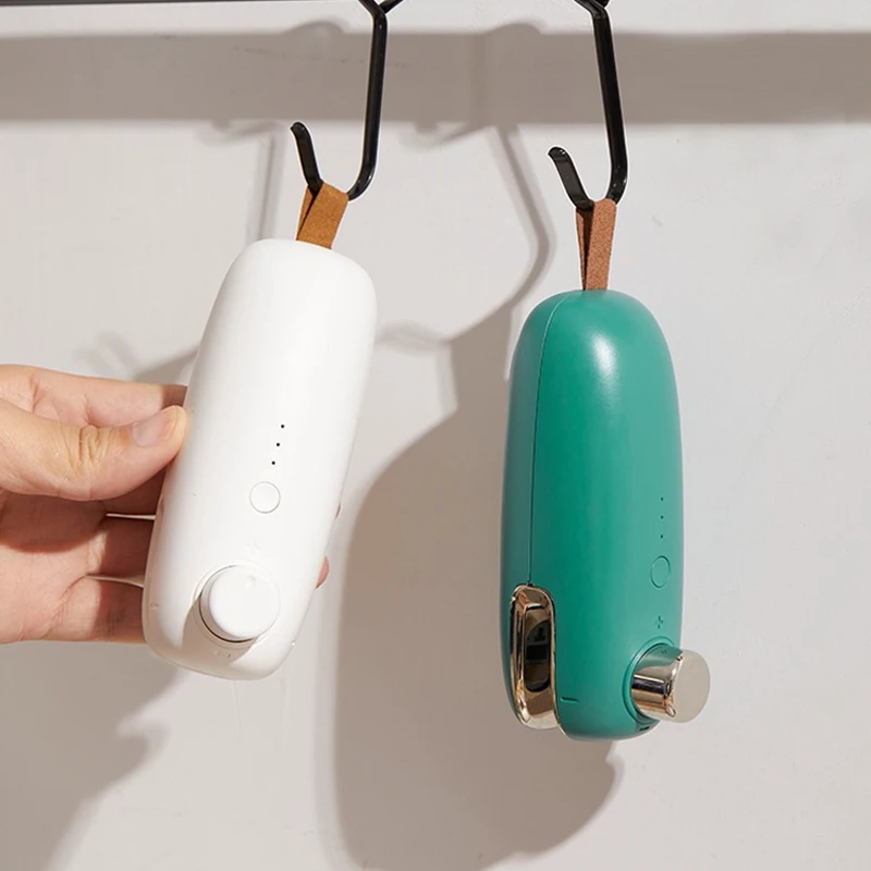 Мини-пластиковый упаковщик для пакетов с USB-зарядкой