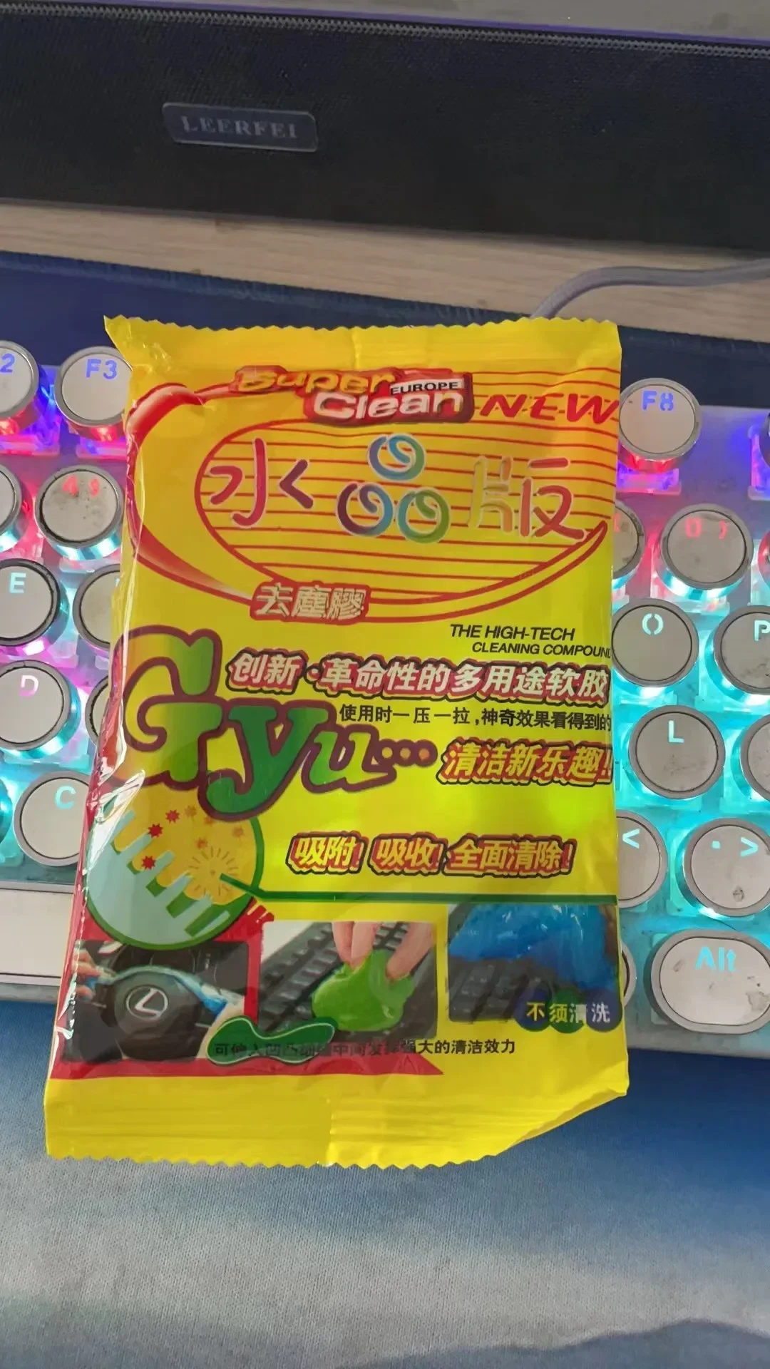 

70 Г Автомобильный Чистящий Пылезащитный Коврик, Гель Для Мытья Автомобиля Для Салона, Внутренний Инструмент