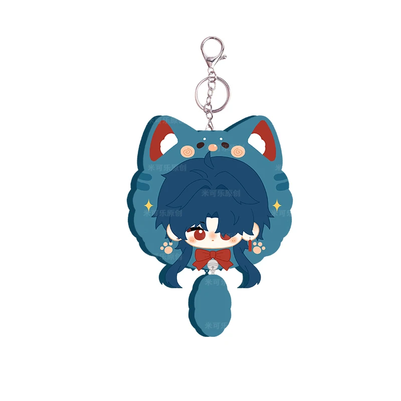 Аниме Honkai: Star Rail Dan Heng Imbibitor набивная Плюшевая Кукла Игрушка кошелек бацзи бейдж