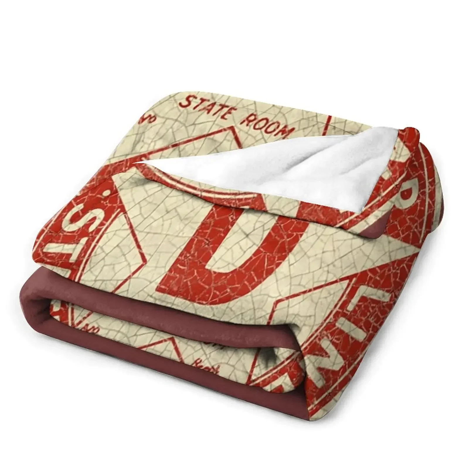 Футболка White Star Line Белая - Одеяло со значком диван-кровать туристические