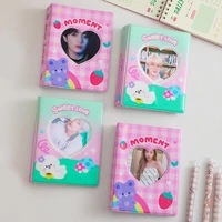 kawaii cute cartoon love 5 inch kpop photo card holder idol photo set storage book stationery photocard binder holder