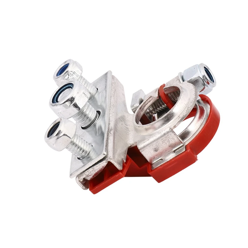 

6X Positive & Negative Battery Terminals Connectors Clamps Car Van Motorhome