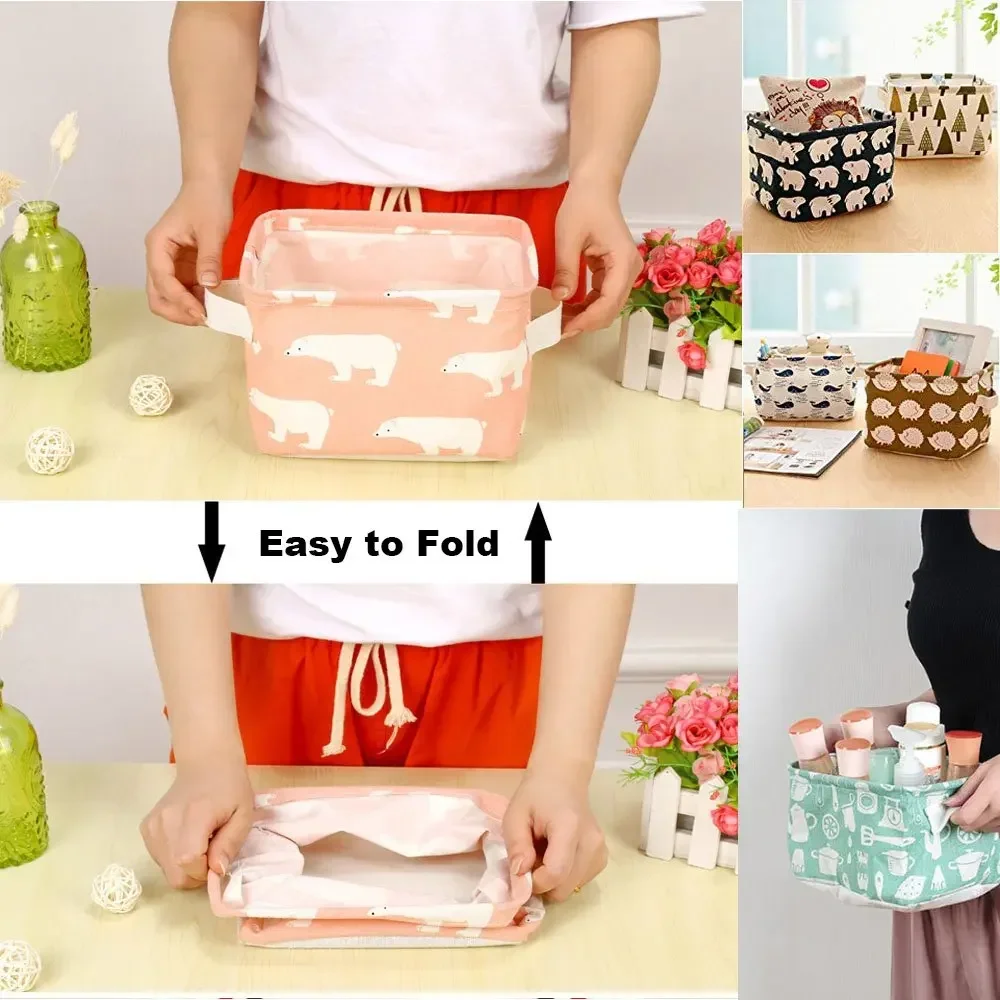 2 шт. складные корзины для хранения одежды