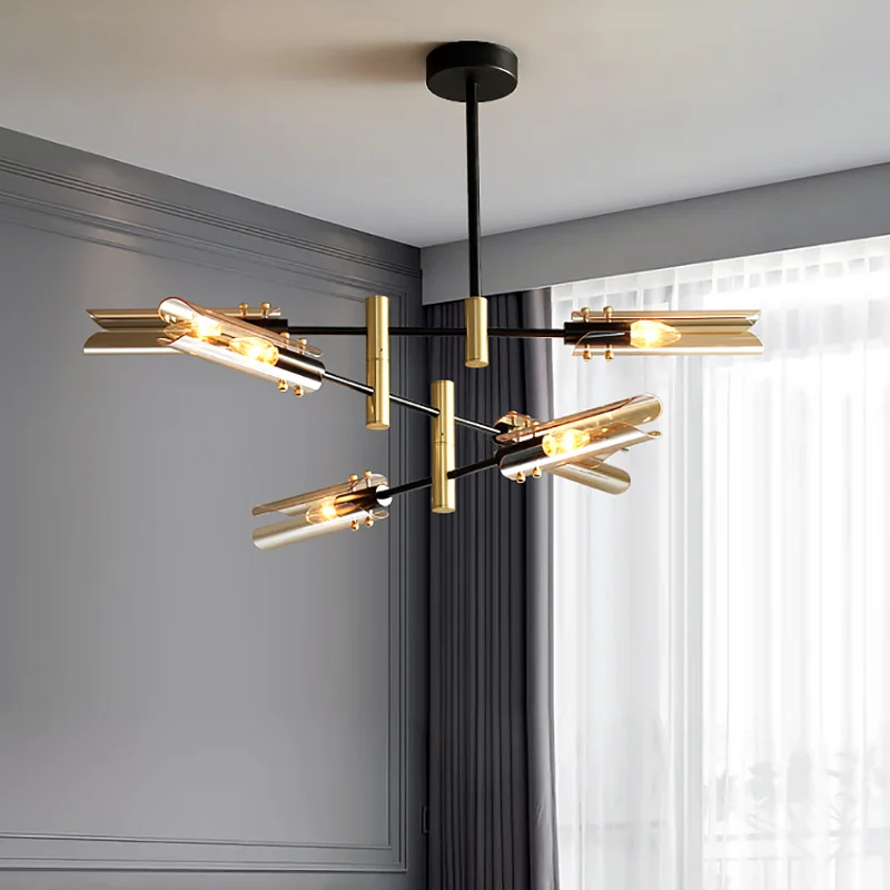 

Pendant Lamp Led Art Chandelier Light Room Decor Post-modern Living Indoor Luxury Simple Designer Minimalist Dining Hanging