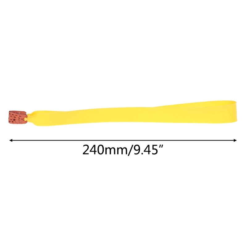 

Slingshot Band Flat Rubber Elastic Catapult Outdoor Shooting Hunting Finger Ring