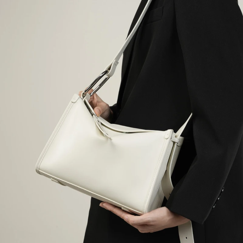 YOJESSY сумка через плечо из натуральной кожи под мышками женская воловьей