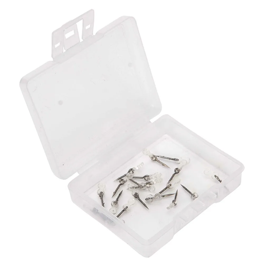 

Clear Bait Spike Corn Ronnie Silicone Spike Sting 20pcs 7/10/15mm Boilies Carp Carp Bait Hair Metal Bait Pin Rig