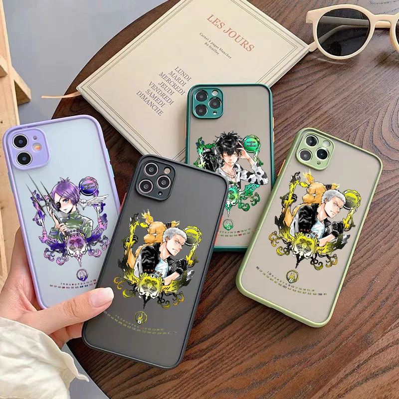 Японский чехол для телефона с аниме Katekyo Hitman Reborn iPhone 11 13 12pro MAX XR XS 7 SE20 X 8 6Plus