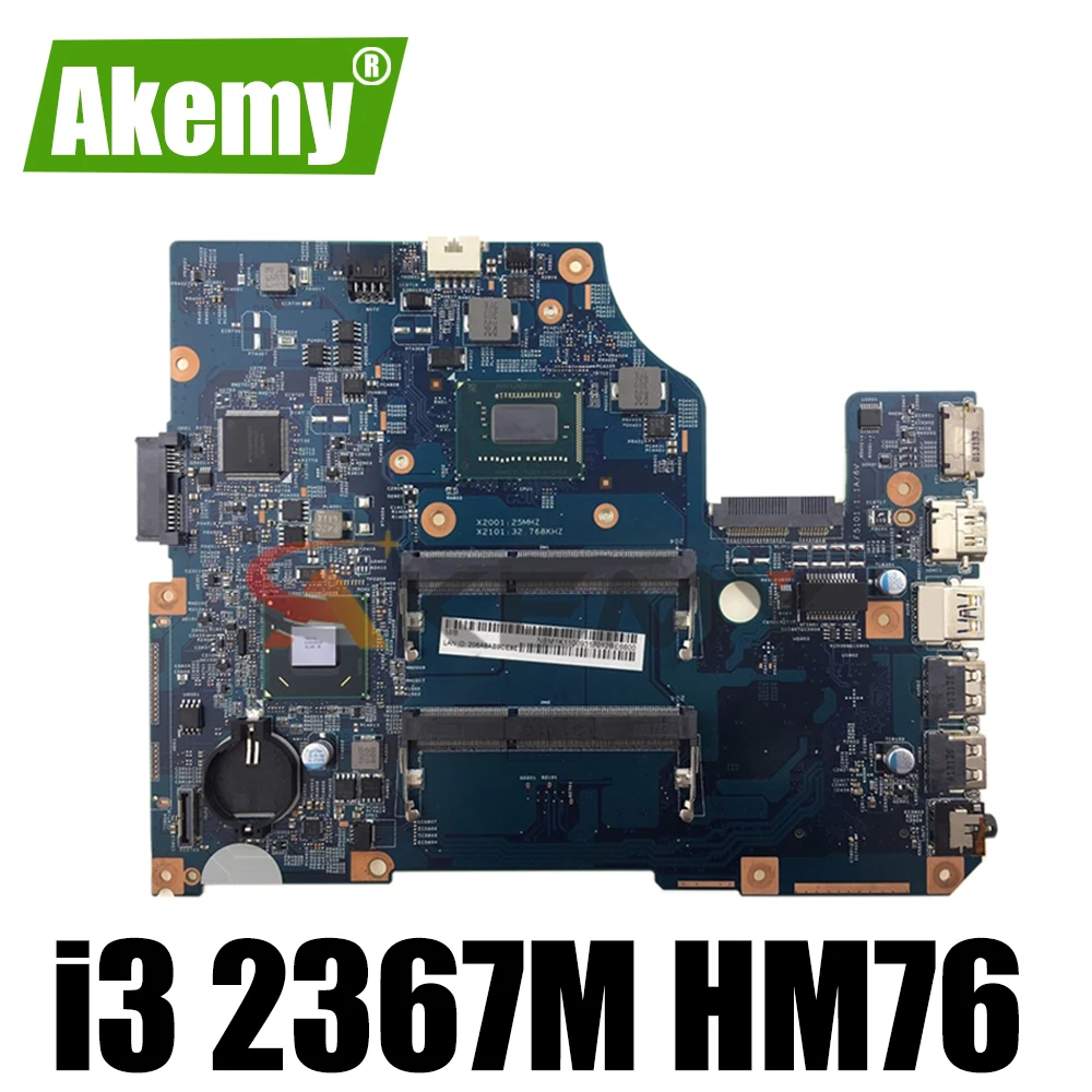 

Akemy 11324-1 48.4VM02.011 motherboard for ACER V5-431 V5-531 V5-571 Laptop motherboard CPU i3 2367M HM76 DDR3 100% test work