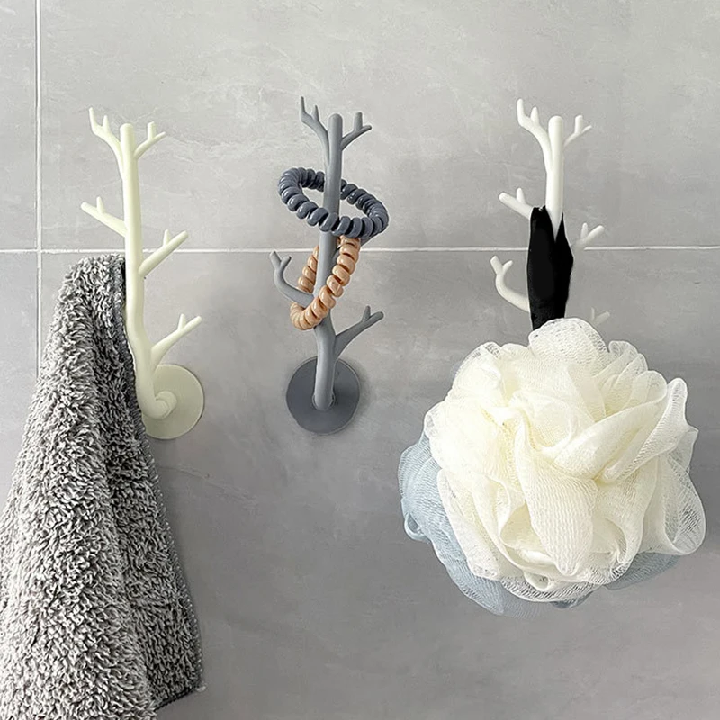 

1Pc Nordic Japanese Branch Hook Wall Decor Key Holder Organier Storage Sticky Hooks Home Accessories Coat Rack Hanger Wall Hook