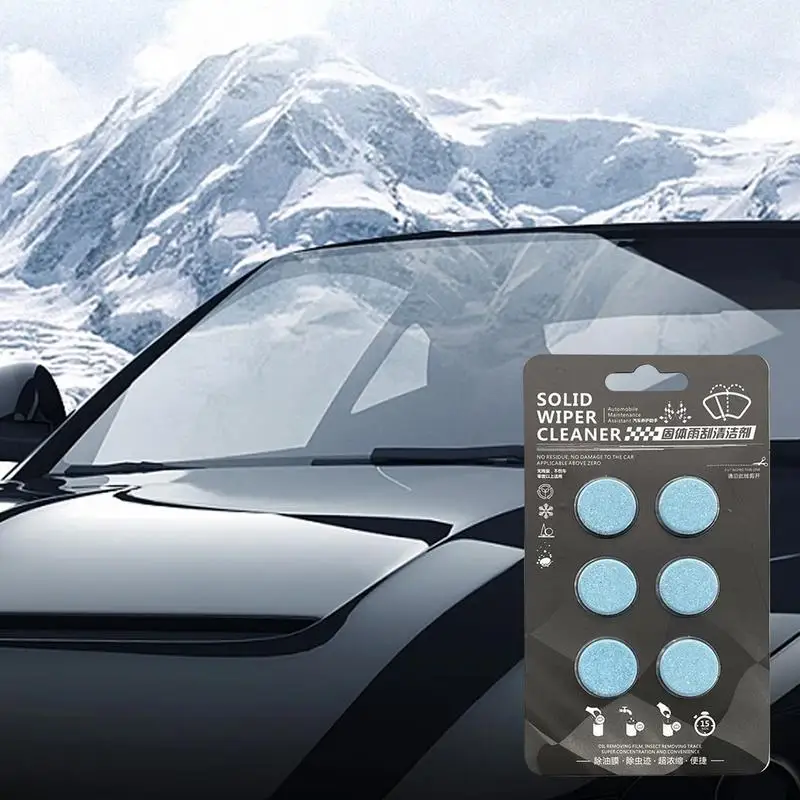 6 шт. концентрированные таблетки для чистки автомобиля