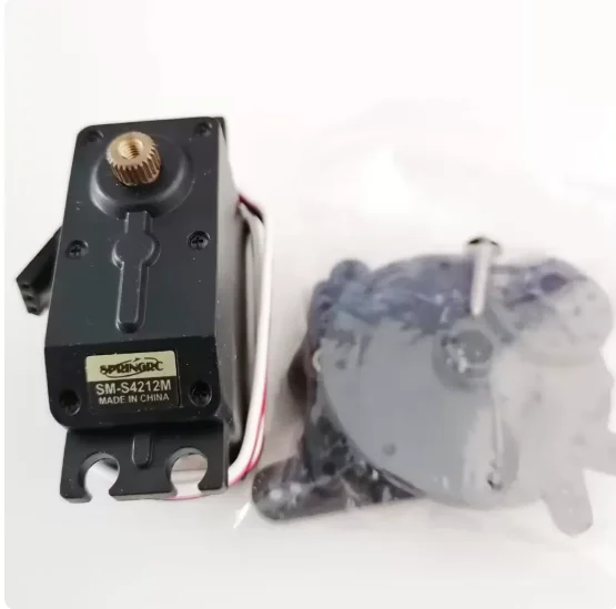 Фото SpringRC SM-4212M 60г/12кг-см/0.13сек Цифровой сервопривод с металлическими шестернями 4212 для FUTABA JR KST стандартного сервопривода №1