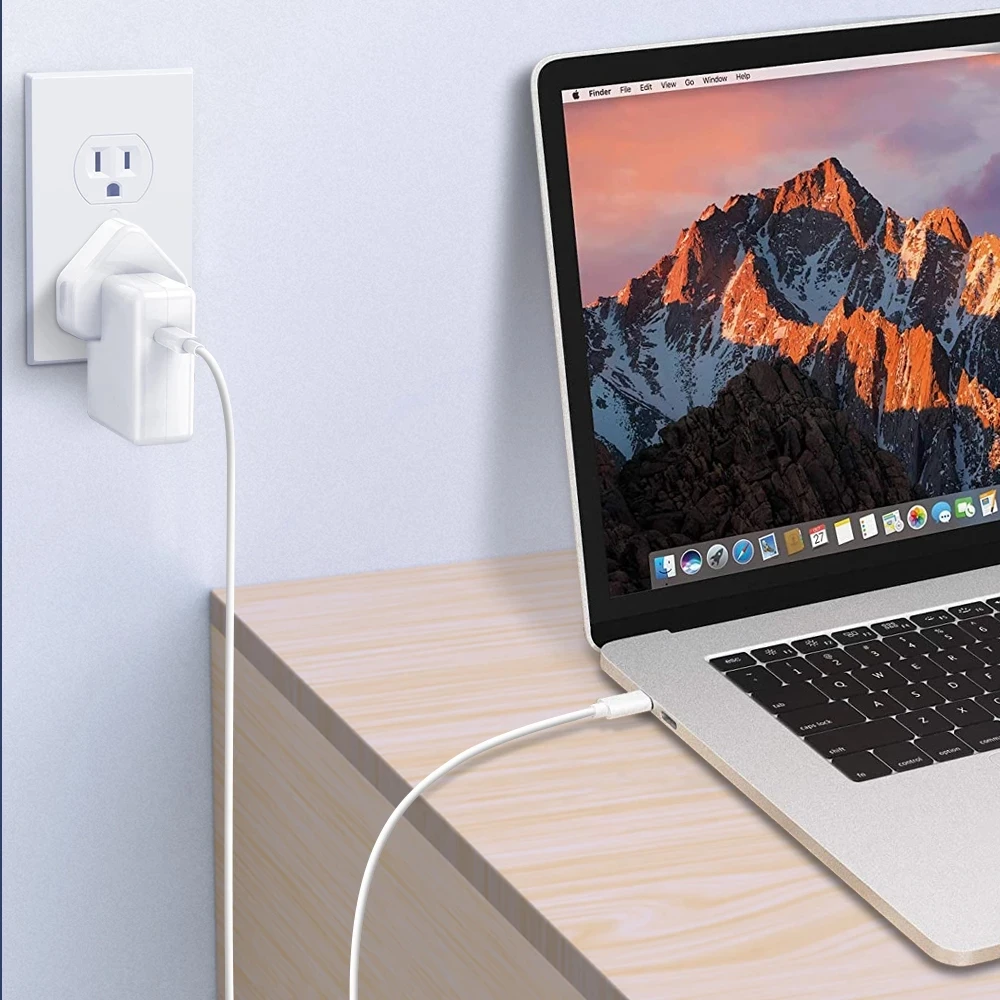Совместим с Mac Book Air Charger 45 Вт Mags 2 T-tip L-tip, адаптер питания, совместимый с моделями Mac Book Air 11 и 13 дюймов (art.: 3920c16fedf2d) - 3920c16fedf2d