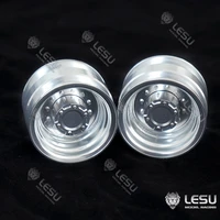 lesu metal front rear wheel hub rc parts for 116 rc tractor model rc dump truck for adults